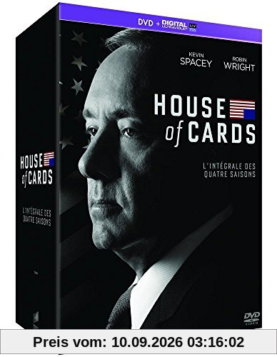 Coffret house of cards, saisons 1 à 4 [FR Import]