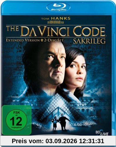 The Da Vinci Code - Sakrileg - Extended Version [Blu-ray]