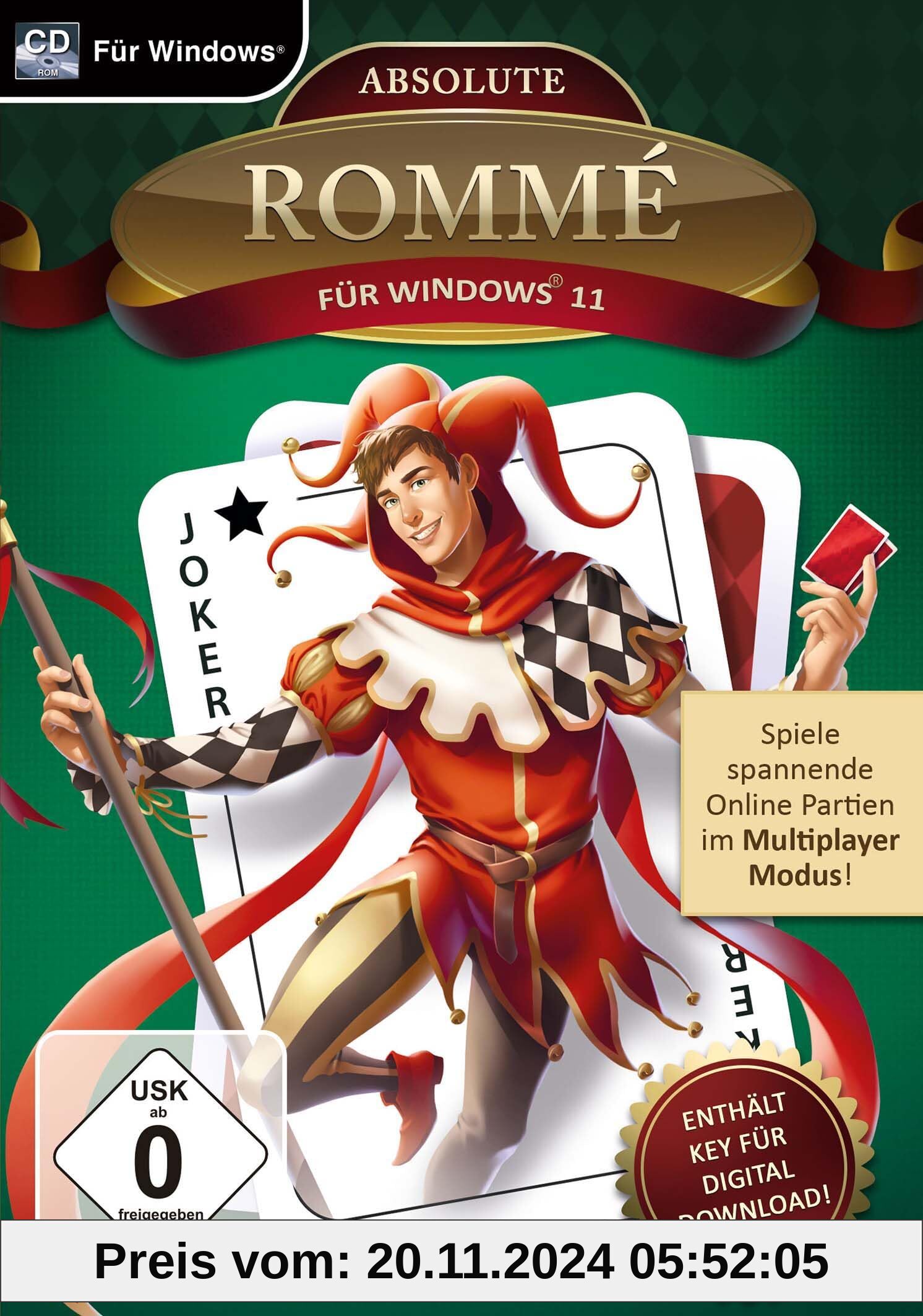 Absolute Rommé für Windows 11 (PC)