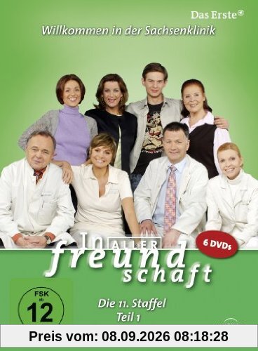 In aller Freundschaft - Die 11. Staffel, Teil 1, 24 Folgen [6 DVDs]