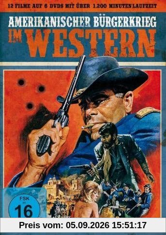 Amerikanischer Bürgerkrieg im Western [6 DVDs]