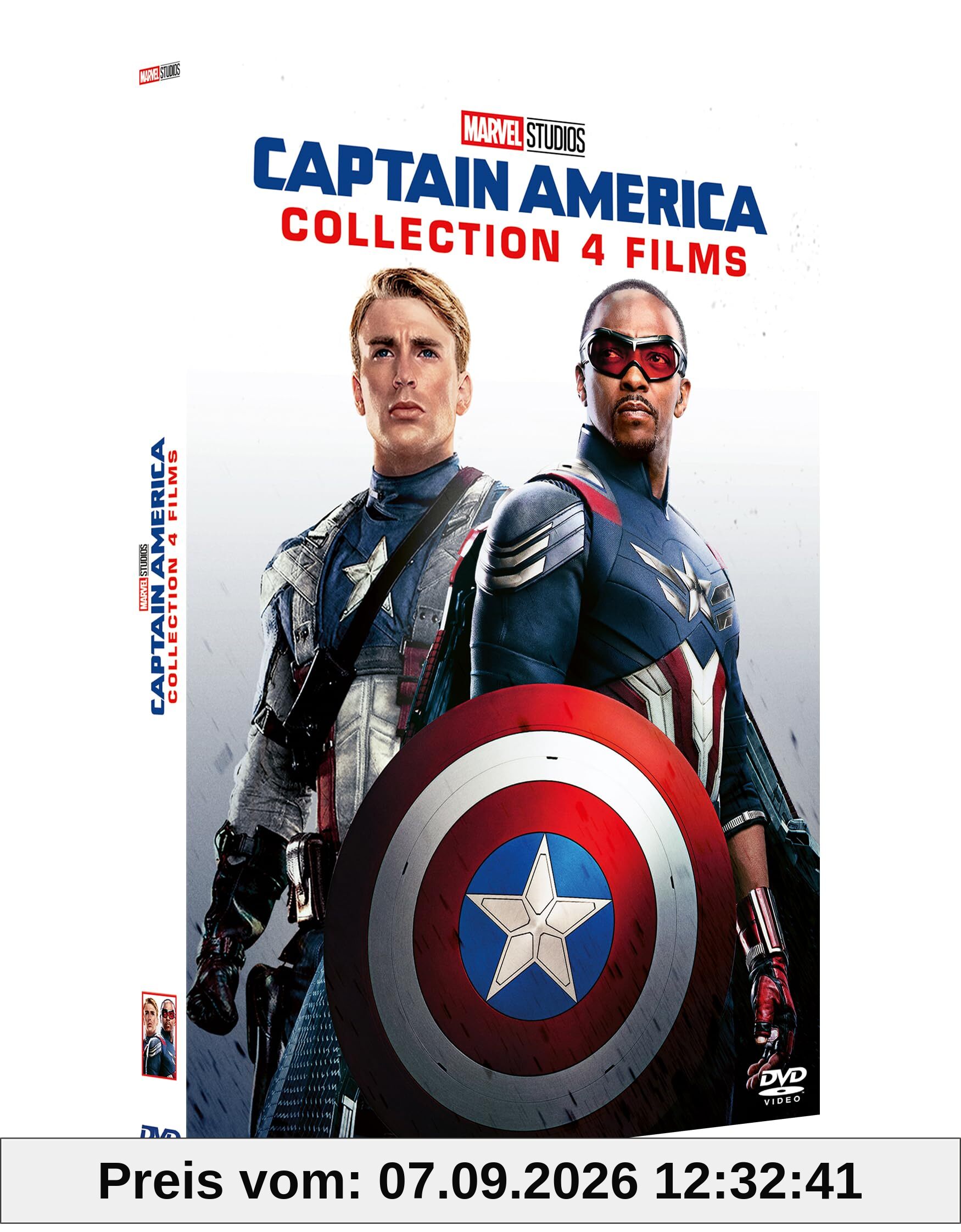 COFFRET CAPTAIN AMERICA - 4 FILMS - 4 DVD