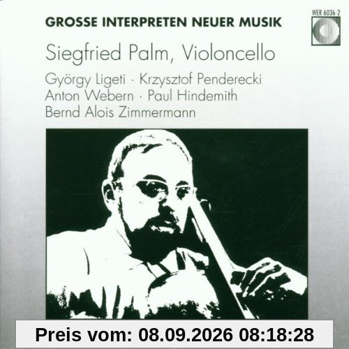 Große Interpreten Neuer Musik: Siegfried Palm