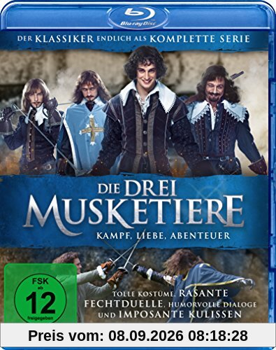 Die drei Musketiere - Kampf, Liebe, Abenteuer - Die komplette Serie [Blu-ray]