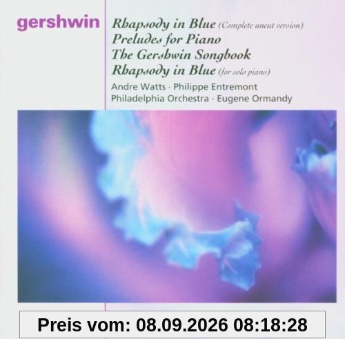 Gershwin-Rhapsody in Blue & Works for Solo Piano