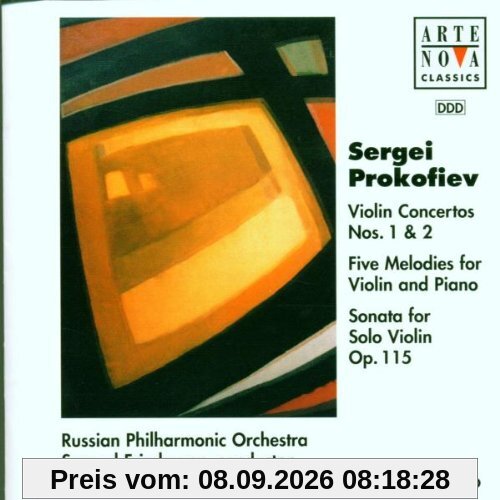 Prokofiev: Violin Concertos 1 & 2 / Five Melodies / Sonata Op. 115