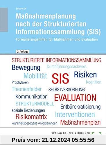 Maßnahmenplanung nach der Strukturierten Informationssammlung (SIS): Formulierungshilfen für Maßnahmen und Evaluation