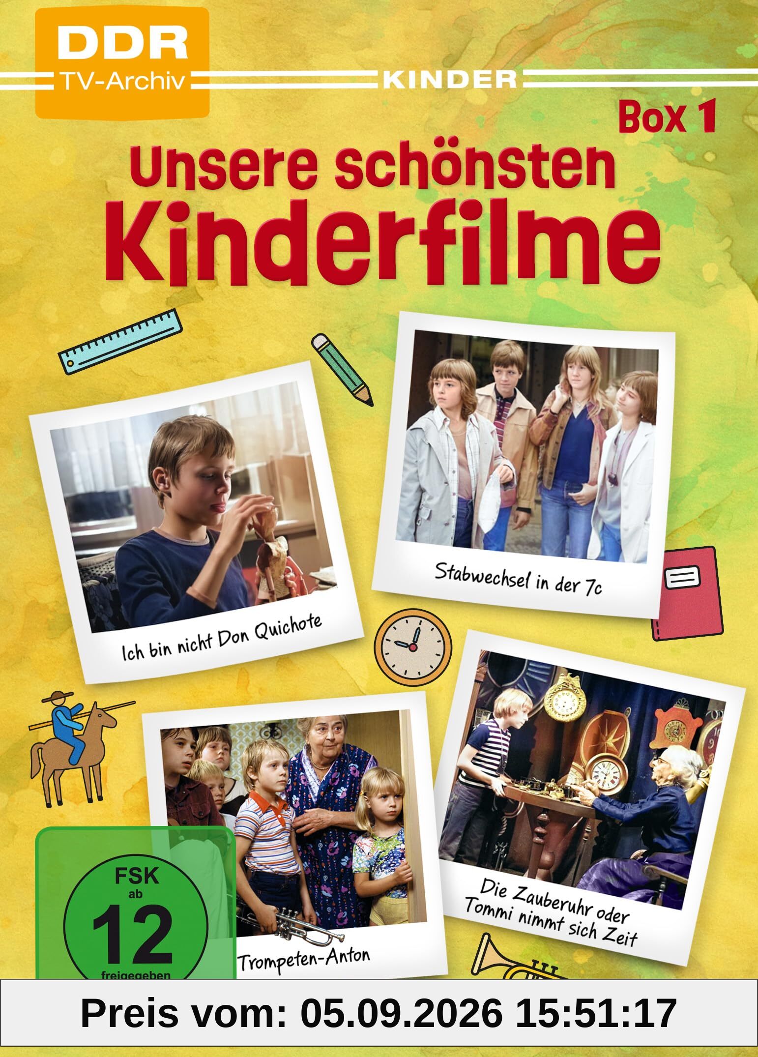 Unsere schönsten Kinderfilme - Box 1 [2 DVDs]