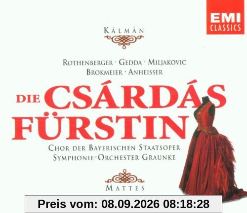 Emmerich Kálmán: Die Csárdásfürstin (Operette) (Gesamtaufnahme) (2CD)