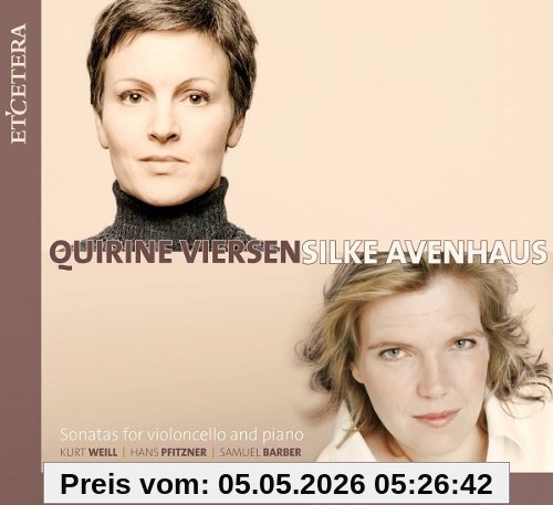 Quirine Viersen Sonaten Für Cello Und Klavier