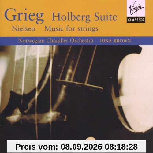 Edvard Grieg: The Music for String Orchestra / Carl Nielsen: At the Bier of A Young Artist / Little Suite for String Orchestra