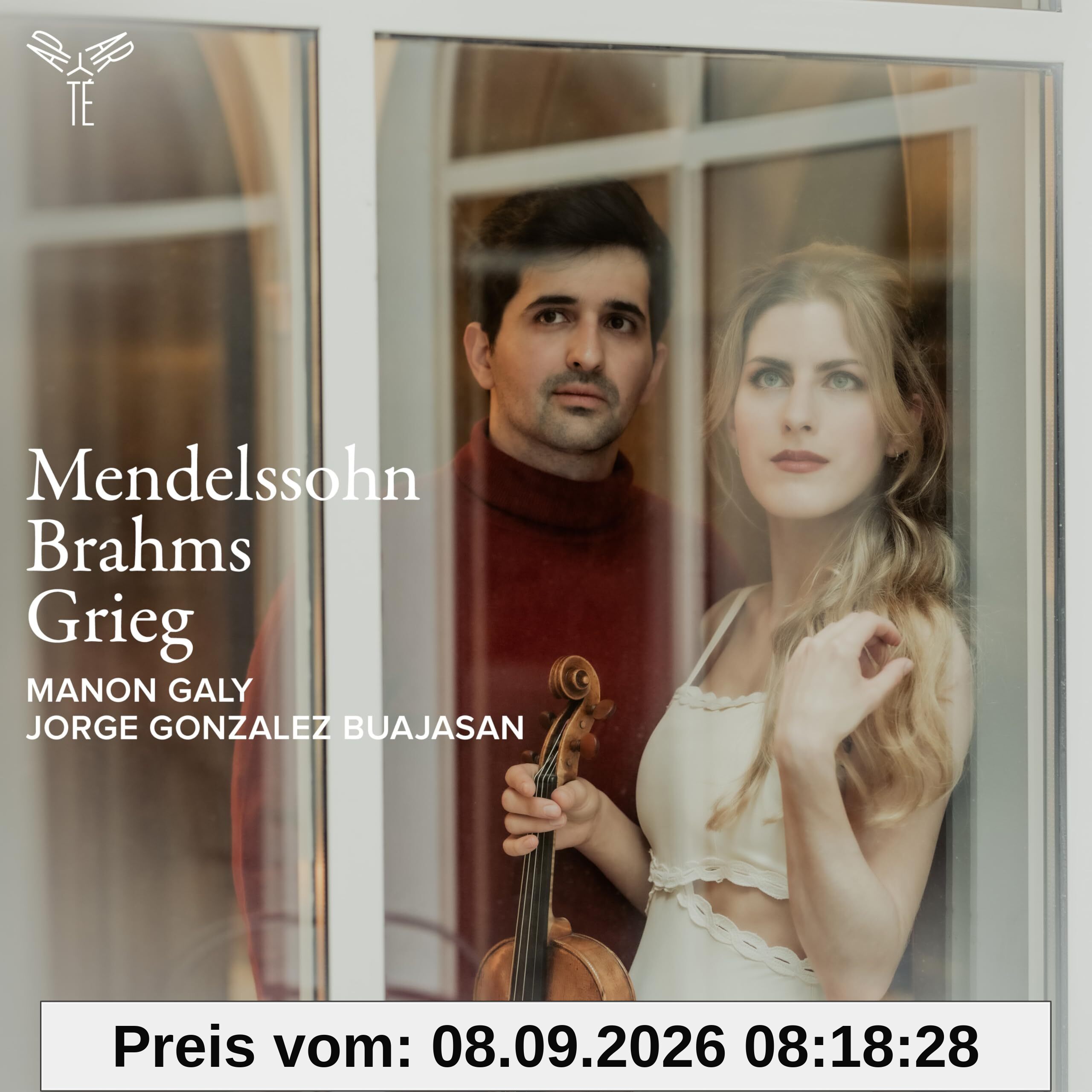 Mendelssohn · Brahms · Grieg: Violin Sonatas