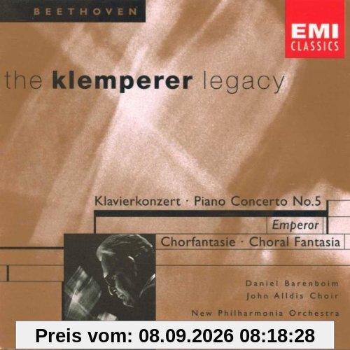 The Klemperer Legacy (Beethoven: Klavierkonzert Nr. 5 / Chorfantasie)