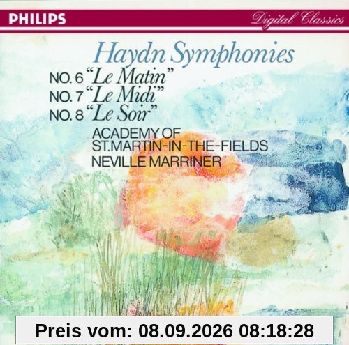 Haydn Symphonies No. 6 Le MatiN, No. 7 Le Midi & No. 8 Le Soir