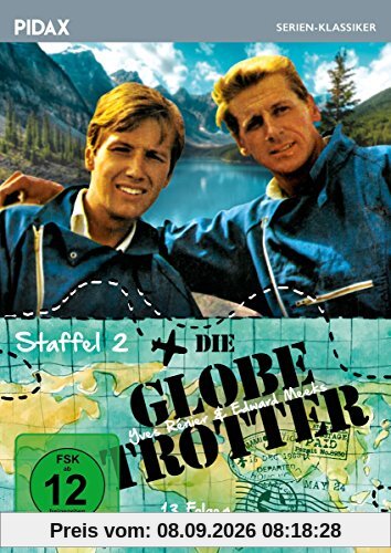 Die Globetrotter, Staffel 2 / Weitere 13 Folgen der Kult-Abenteuerserie (Pidax Serien-Klassiker) [2 DVDs]