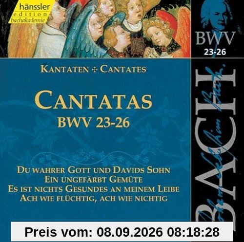Edition Bachakademie Vol. 8 (Geistliche Kantaten BWV 23-26)