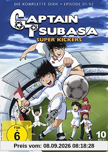 Captain Tsubasa - Super Kickers - Gesamtedition Folgen 1-52 [10 DVDs]