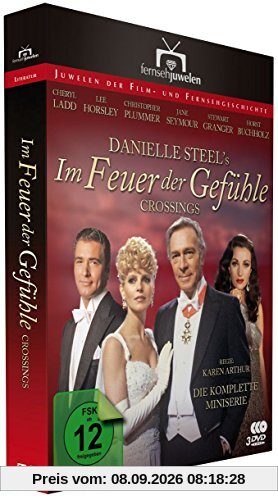 Im Feuer der Gefühle - Die komplette Miniserie nach Danielle Steels Crossings (Fernsehjuwelen) [3 DVDs]