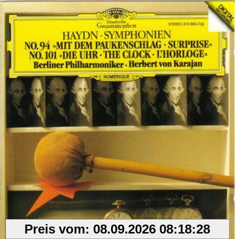 Haydn: Symphonien No. 94 - Mit dem Paukenschlag & No. 101 - Die Uhr