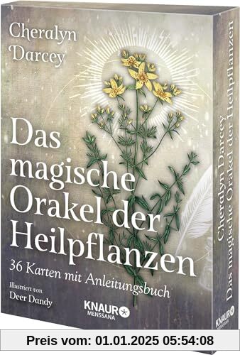 Das magische Orakel der Heilpflanzen: 36 Karten mit Anleitungsbuch | Entdecke mit dem Kartenset die Welt der grünen Magi