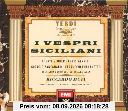 Giuseppe Verdi: I Vespri Siciliani (Oper) (Gesamtaufnahme) (3 CD)