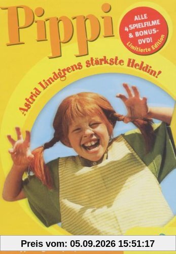 Pippi Langstrumpf - Die Spielfilm-Edition auf DVD