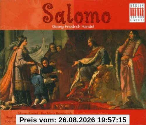 Georg Friedrich Händel: Solomon (Salomo) (Oratorium) (Gesamtaufnahme) (3CD)