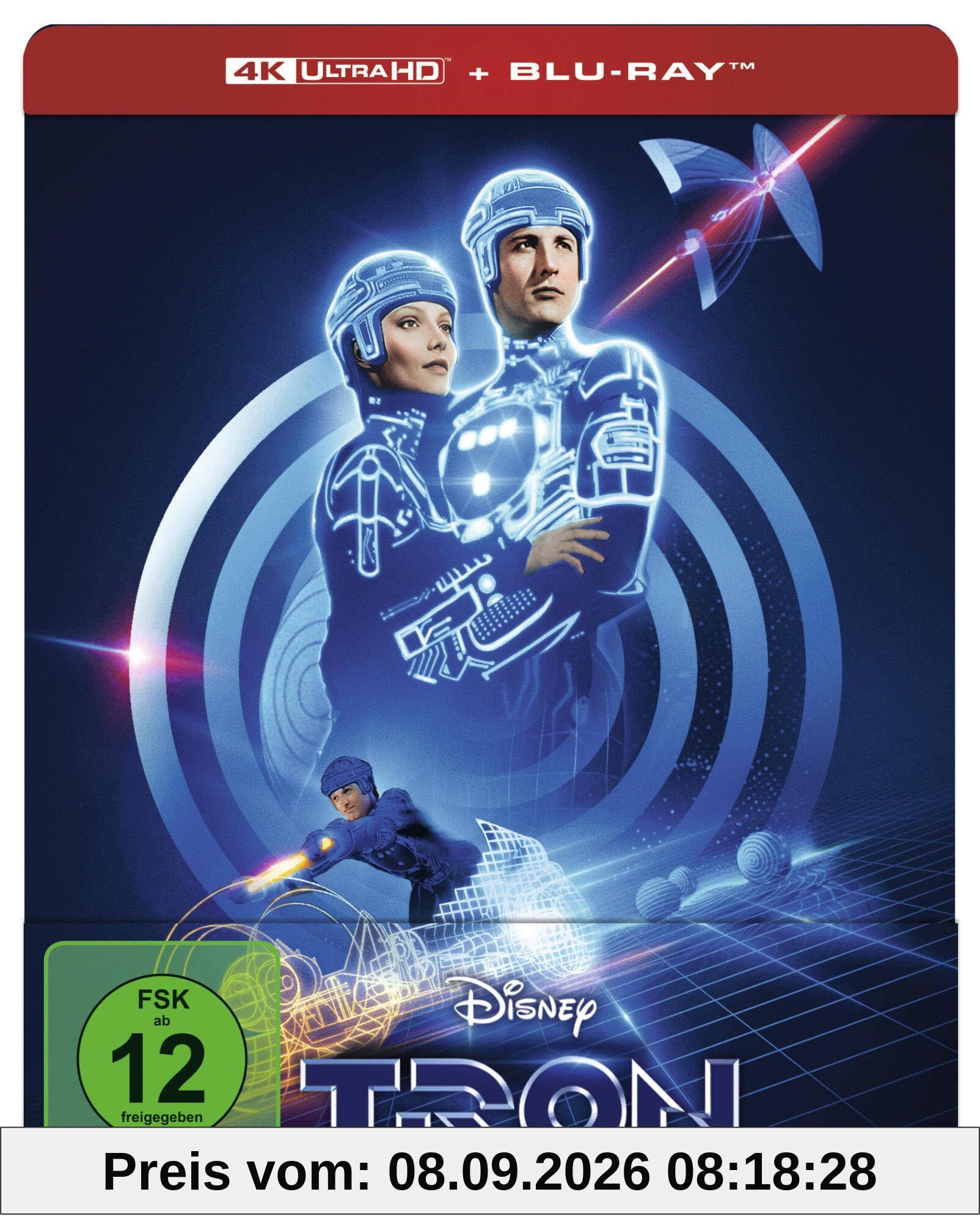 Tron - Limitiertes Steelbook (4K UHD + Blu-ray)