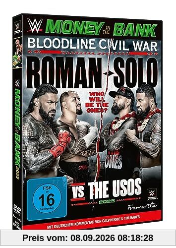 WWE: MONEY IN THE BANK 2023 [2 DVDs]