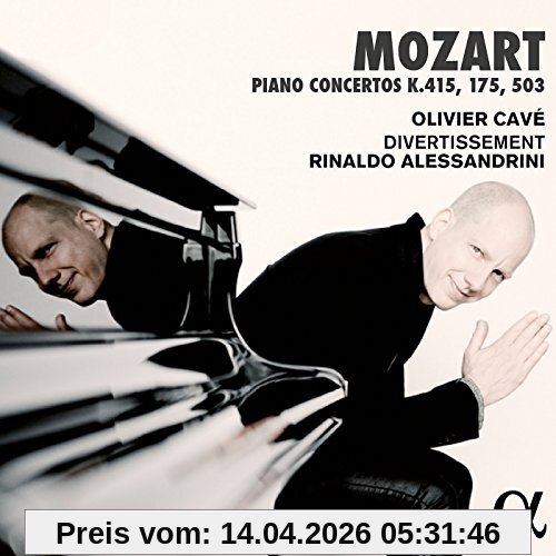 Olivier Cavé Mozart, Klavierkonzerte K 415, 175 & 503