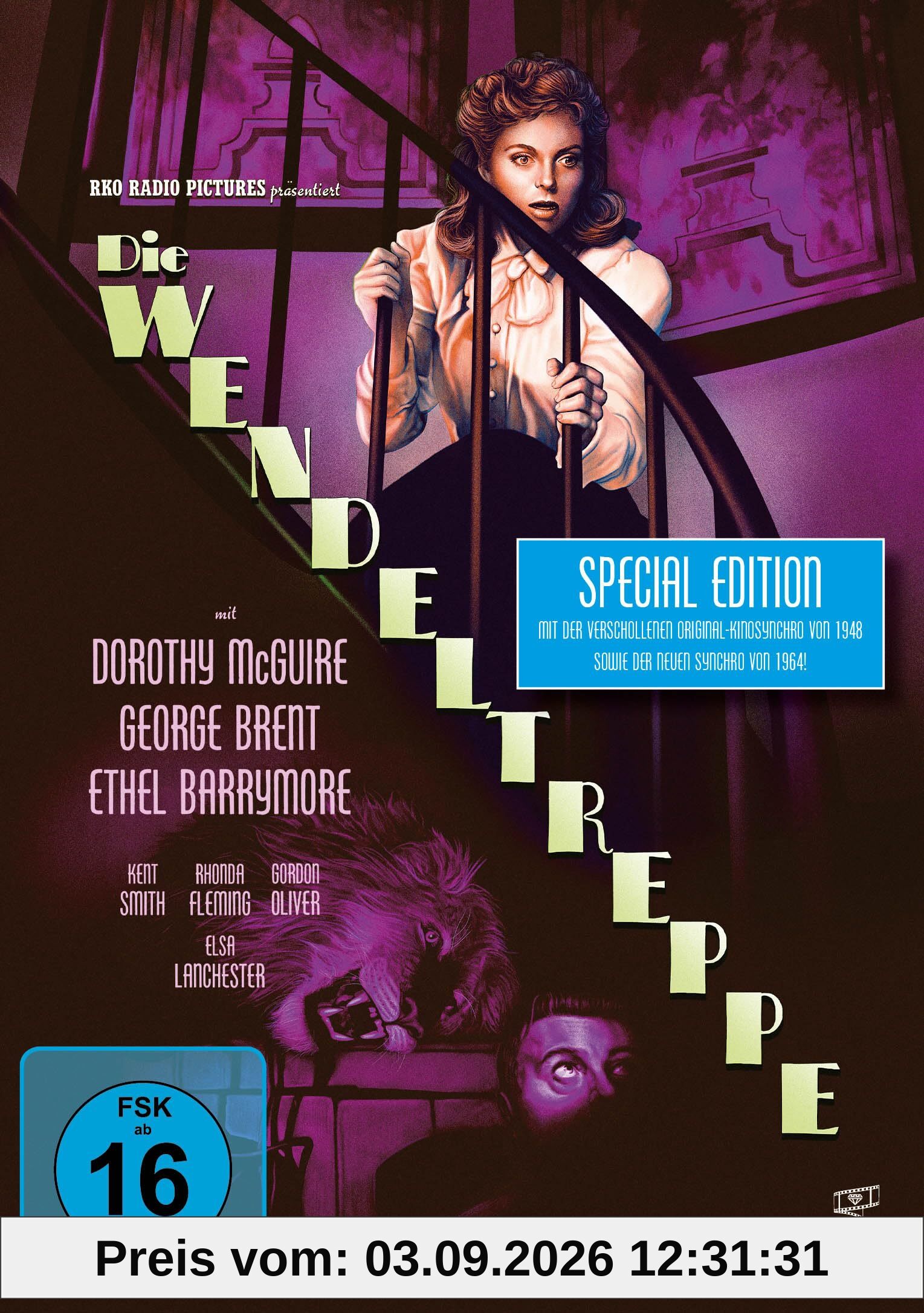 Die Wendeltreppe - Special Edition mit bislang verschollener Originalsynchro 1948 und Neusynchro
