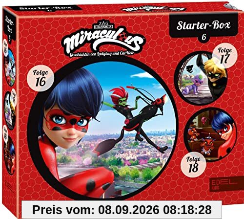 Miraculous - Starter-Box 6 (16 - 18) - Die Original-Hörspiele zur TV-Serie