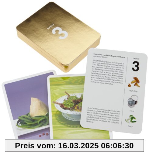 Nimm 3 Gourmetkarten: Rezepte mit nur 3 frischen Zutaten