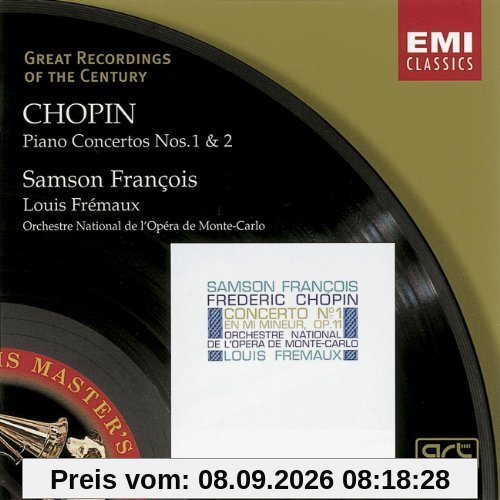 Great Recordings Of The Century - Chopin (Klavierkonzerte)