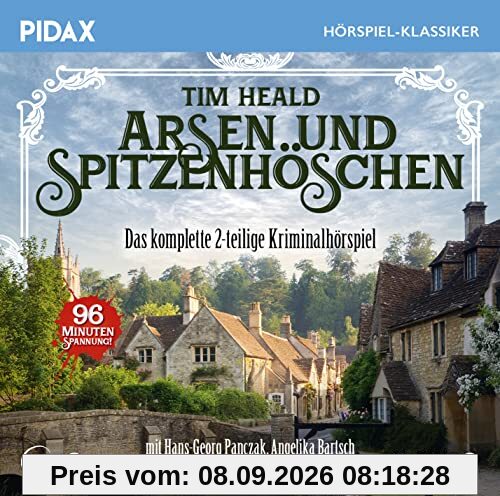 Arsen und Spitzenhöschen / Das komplette 2-teilige Kriminalhörspiel von Tim Heald (Pidax Hörspiel-Klassiker)