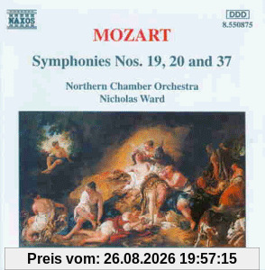 Mozart Sinfonien 19, 20 und 37 Ward