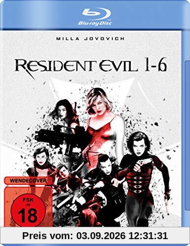 Resident Evil 1-6 [Blu-ray]