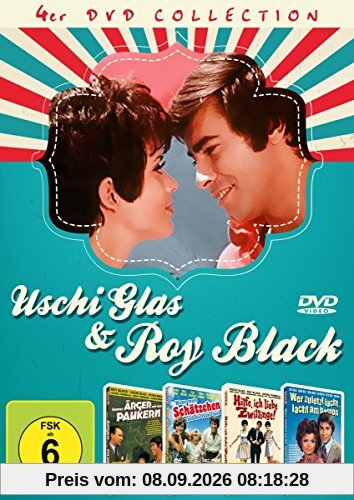 Uschi Glas & Roy Black - 4DVD-Collection (Immer Ärger mit den Paukern / Wenn mein Schätzchen auf die Pauke haut / Hilfe, ich liebe Zwillinge / Wer zuletzt lacht, lacht am bebsten)