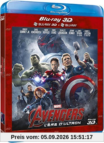Avengers : L'ère d'Ultron [Combo Blu-ray 3D + Blu-ray 2D]
