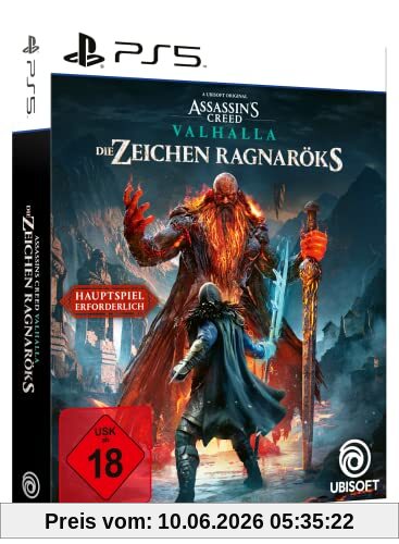 Assassin's Creed Valhalla: Die Zeichen Ragnaröks – Erweiterung [Code in a box, Hauptspiel wird benötigt] - [PlayStation 5]