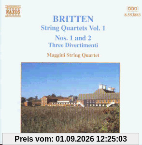 Werke für Streichquartett Vol. 1