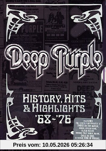 Deep Purple - History, Hits And Highlights 1968-1976 [Dvd] [2009] [Uk Import]