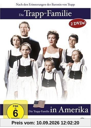 Die Trapp-Familie / Die Trapp-Familie in Amerika [2 DVDs]