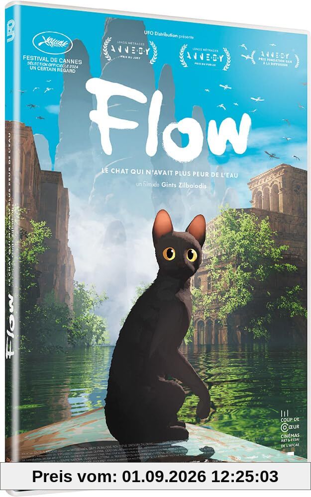 Flow, le chat qui n'avait plus peur de l'eau DVD