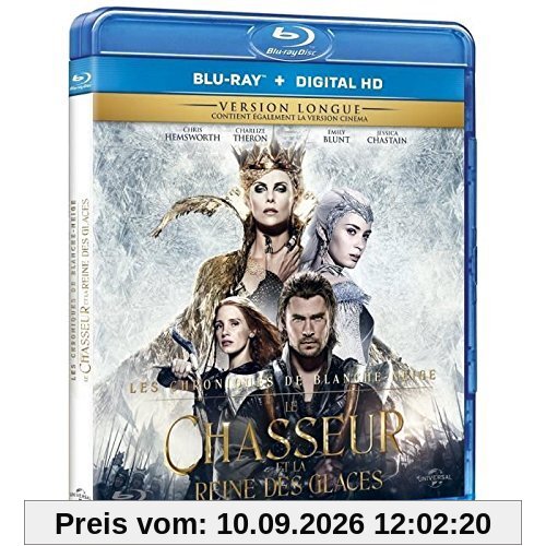 Le Chasseur et la Reine des Glaces [Version longue - Blu-ray + Copie digitale]