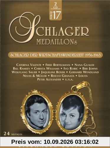 Schlagermedaillons 17- Schlager der Wirtschaftswunderzeit 1956-63