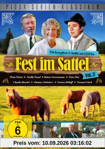 Fest im Sattel, Vol. 2 - Die komplette 2. Staffel (Pidax Serien-Klassiker) [2 DVDs]