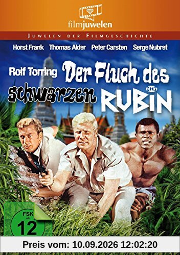 Der Fluch des schwarzen Rubin - mit Horst Frank (Filmjuwelen) [DVD]