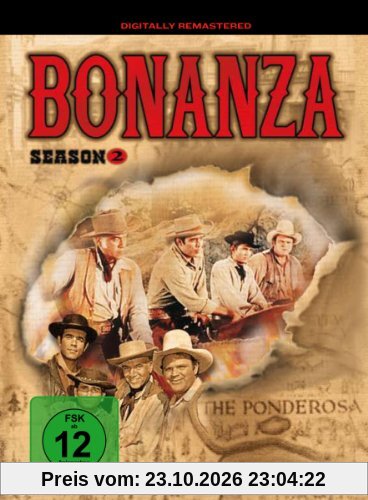 Bonanza - Season 2 (Neuauflage) (8 DVDs)