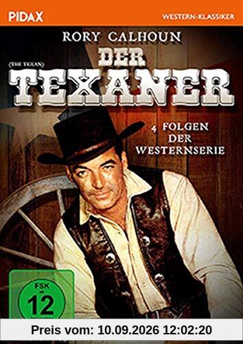 Der Texaner (The Texan) / 4 spannende Folgen der Westernserie mit Rory Calhoun (Pidax Western-Klassiker)